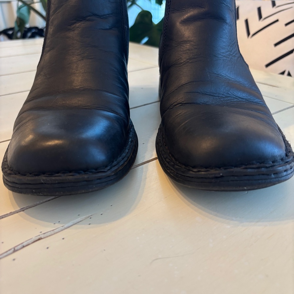 B.O.C. BORN Concept Men’s Leather Chelsea Boot Size 10/42 Black - Picture 8 of 13
